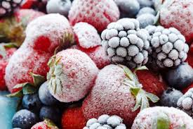 fruta congelada