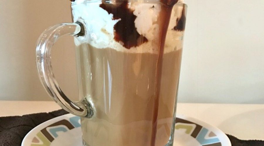 moka con crema batida