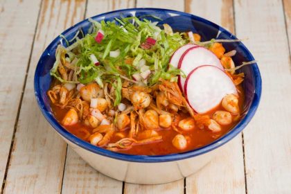Pozole estilo jalisco