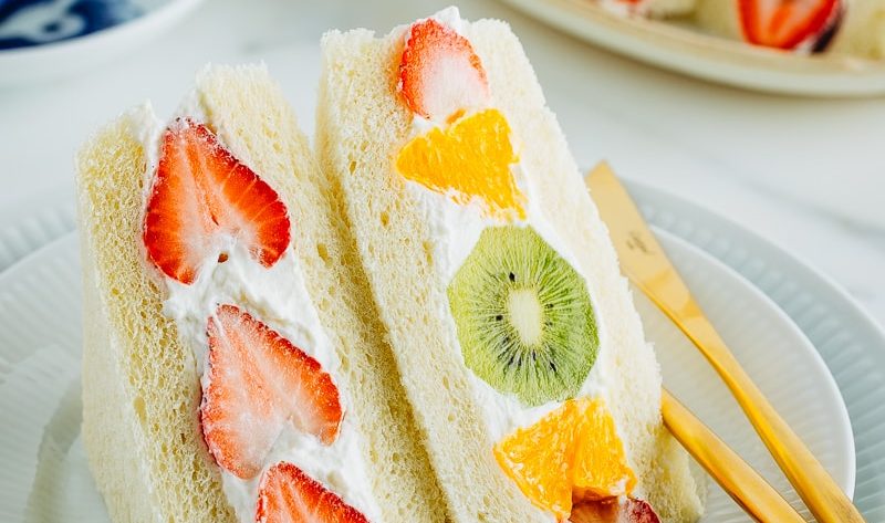 Ichigo sando de Da Café Ebisu en Tokio