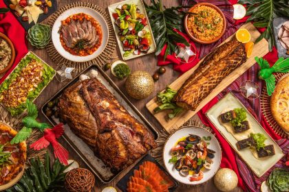 Cena para Navidad mexicana