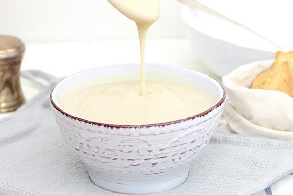 plato de salsa alfredo