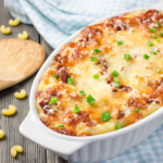 sopa de coditos gratinados