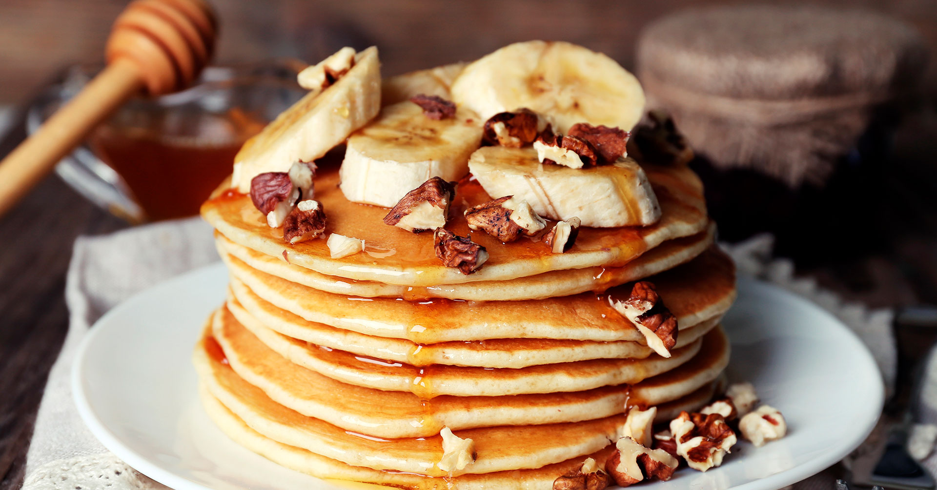 Hot cakes de avena 